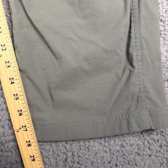 Duluth Cargo Pants Mens 38x28 Gray Green Flex Dry On The Fly Stretch Workwear - Picture 8 of 10